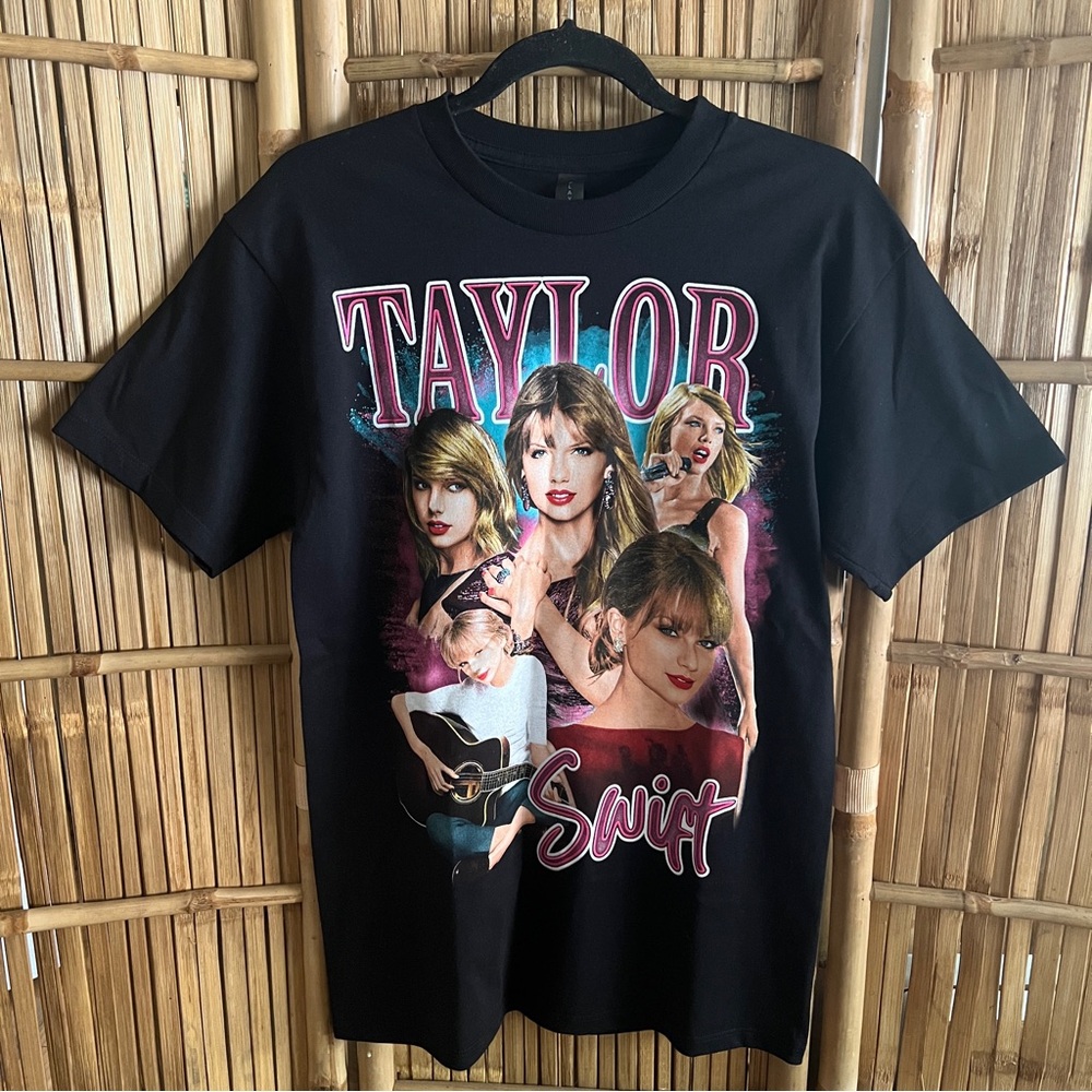 Taylor Swift Collage Graphic T-Shirt